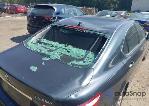 2009 Lexus Ls 460 из США, поврежденный, VIN JTHCL46F095002112